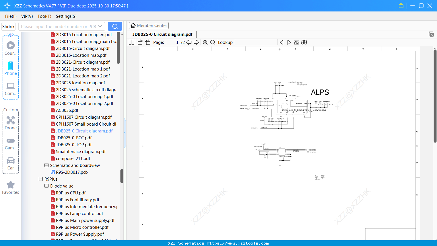 OPPO JDB025-0 Circuit Diagram